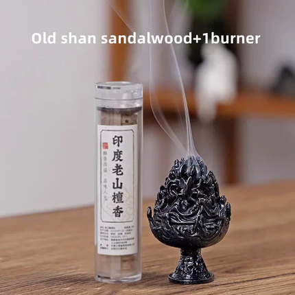 42/84pcs Cloud Powder Free Aromatherapy Indoor Long Lasting Fragrance and Odor Removal Fragrance Coil Incense Stick Sandalwood